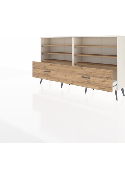 Arges Konsol 6 Raflı 2 Çekmeceli 176x30x99 Aytaşı-çam Atlas Çam/atlas Çam - Aytası Arges Konsol 6 Raflı 2 Çekmeceli 176x30x99 Aytaşı-çam Atlas Çam/atlas Çam - Aytası