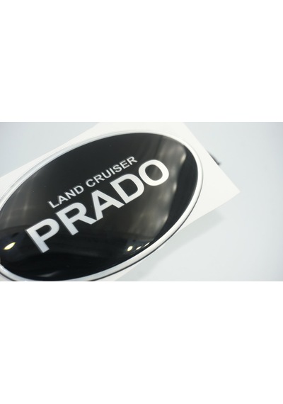 Land Cruiser Prado Logo Damla Silikon Bagaj Logo Amblem Arma