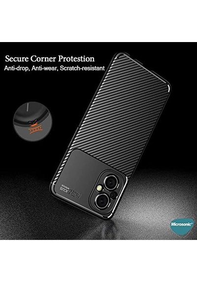 Xiaomi Poco M5 İçin Kılıf Legion Series Siyah Poco M5 İle Uyumlu Kılıf - Siyah