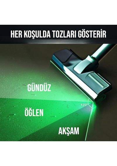 Elektrikli Süpürge Toz Algılama Işığı Aparatı, Yeşil Işık ,pet Kö