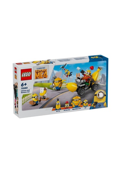 Lego Minions 75580 Minions And Banana Car