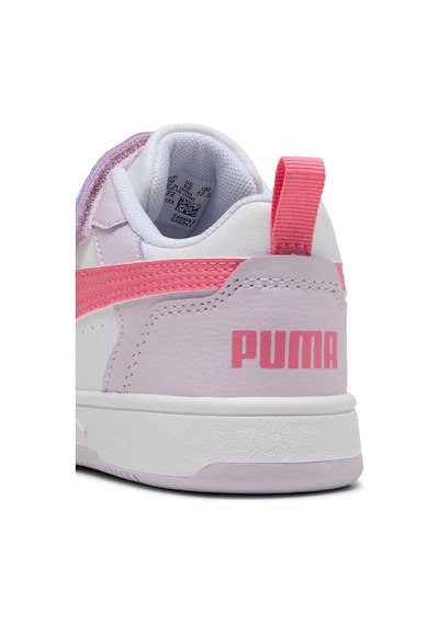 Puma Rebound V6 Lila Kız Çocuk Sneaker Mor