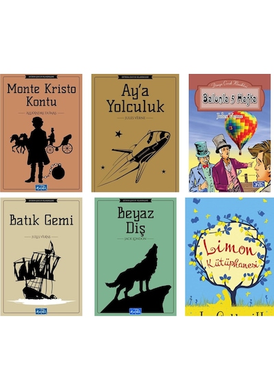 Limon Kütüphanesi Ortaokul Okuma Seti