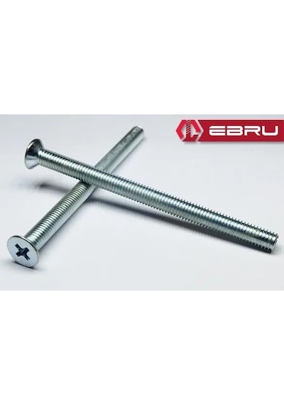 Yhb Göbek Kilit, Barel Vidası M5x65 - 10 Adet Çok Renkli