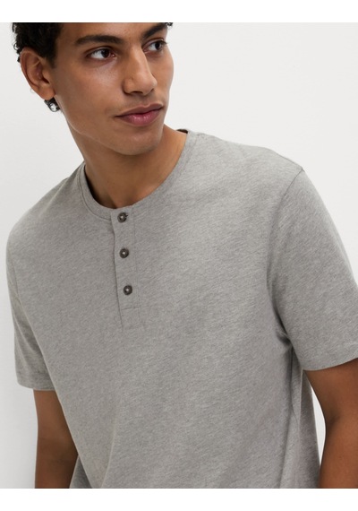 Marks & Spencer Henley Pijama Takımı T07000093 Gri
