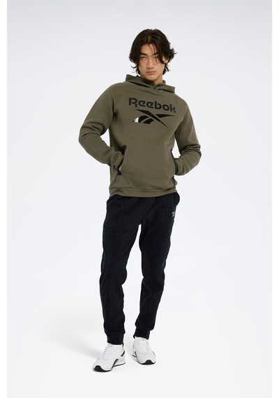Reebok Overhead Hoody Fleece Haki Erkek Sweatshirt 000000000102237942 Haki