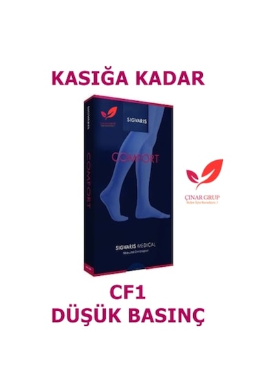 Sigvaris Comfort Diz Üstü Kasığa Kadar Varis Çorabı Düşük Basınç