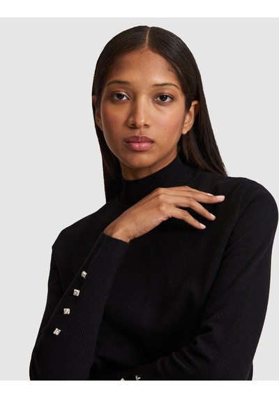 Pierre Cardin Kadın Siyah Kazak /triko 50331311-vr046