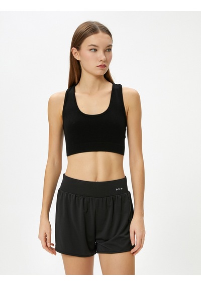 Koton Sporcu Sütyeni Dikişsiz U Yaka Ribanalı Slim Fit Siyah 4sak30108nk 4SAK30108NK999 Siyah Koton Sporcu Sütyeni Dikişsiz U Yaka Ribanalı Slim Fit Siyah 4sak30108nk 4SAK30108NK999 Siyah