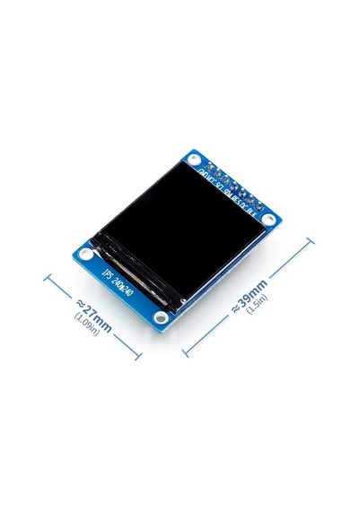 IPS 1.3 inch 7 Pin SPI 240x240 LCD TFT Modül Ekran HD Full Color