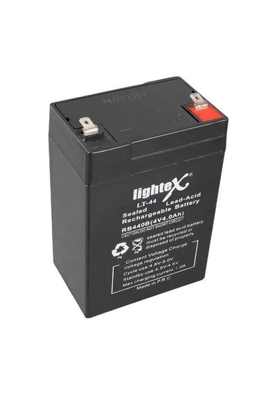 Sh Lightex Lt-44 4volt 4.0amper Kuru Işıldak Aküsü Najmaddin