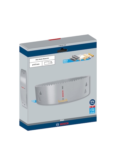Bosch Pro 177 Mm Multi Vidalı Bi-metal Panç 2608901546