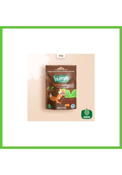 Bezos Organik Keçiboynuzlu Ve Fındıklı Vegan Kurabiye 55 Gr Dmc