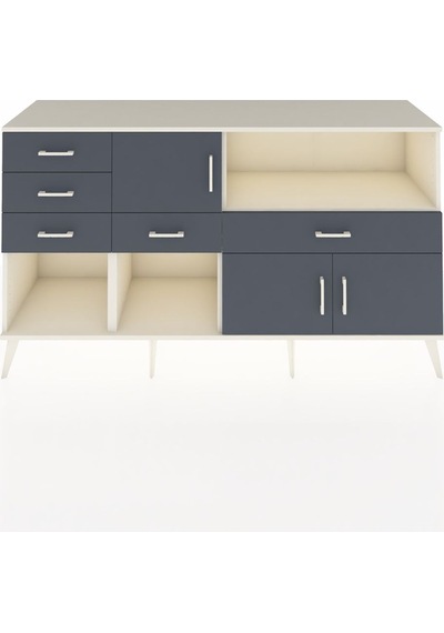 Hyperion Konsol 2 Raflı 5 Çekmeceli 3 Kapaklı 176x44x99 Aytaşı-an Aytaşı-antrasit Hyperion Konsol 2 Raflı 5 Çekmeceli 3 Kapaklı 176x44x99 Aytaşı-an Aytaşı-antrasit