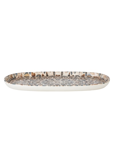 Mudo Home Ephesus Düz Kayık Tabak 34cm Diğer