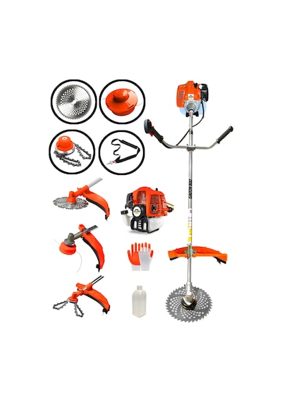 Dragro DRG-2PR Td PRofesyonel 2 Zamanlı Yan Tipi Benzinli Motorlu Tırpan Ot Çim Çayır Biçme Kesme Makinesi
