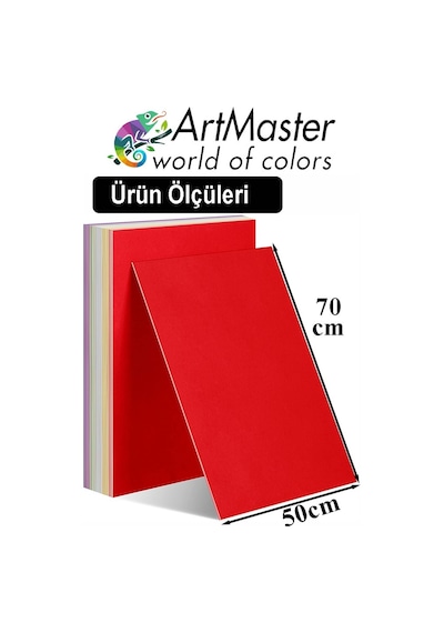 Pembe Renkli Mukavva 50x70 Cm 5 Adet 1 Paket Renkli Sert Karton 1.0 Mm Anasınıfı Hobi Etkinlik Okul Öncesi Elişi