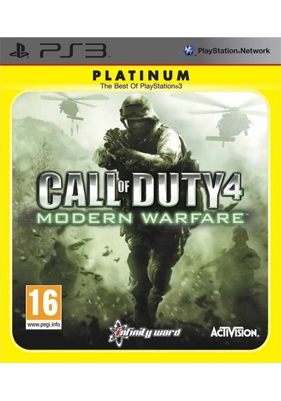 Call Of Duty 4 Modern Warfare Platinum Edition PS3 Oyun