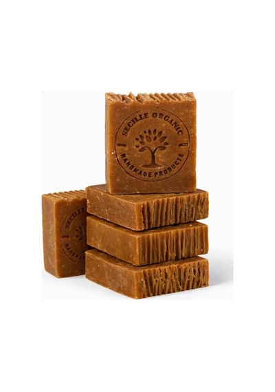 Secille Organic Soğuk Döküm Ardıç Katranı Sabunu 120g-el Yapımı Doğal Sabun-secille Organic Juniper Tar Soap 120g Cold Process Handmade Natural Soap Diğer