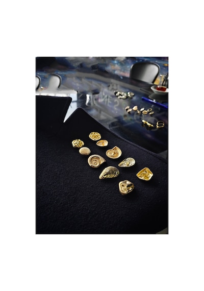 Z.a.r.a Gold Kombin Düğme Seti 5 Model 5 Adet