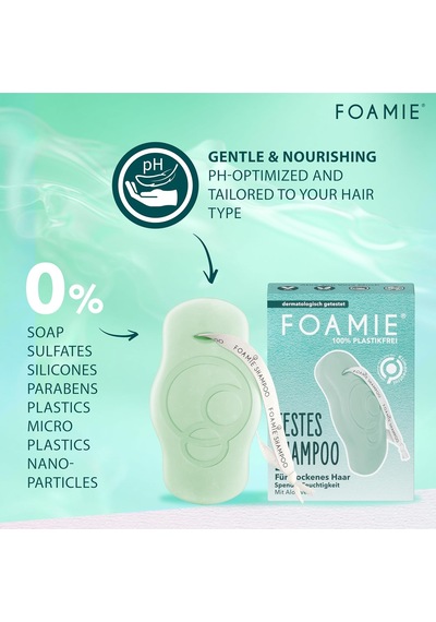 Aloe You Very Much Katı Şampuan Kuru Saçlar İçin Nemlendirici Bakım