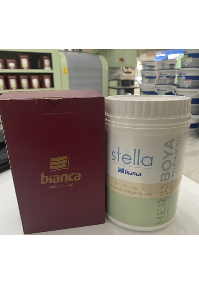 Stella Boya Akrilik Su Bazlı 1 Lt 1 L