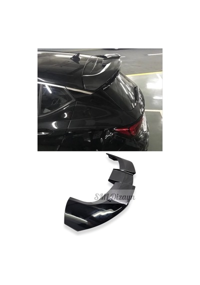 Opel Astra K 2016-2021 Tavan-bagaj Spoiler-spoyler Plastik