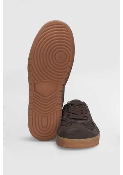 Lufian Alex Erkek Deri Sneaker Ayakkabı Kahve Rengi