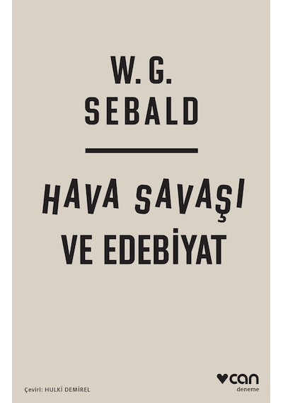 Hava Savaşı ve Edebiyat - W. G. Sebald - Can Yayınları