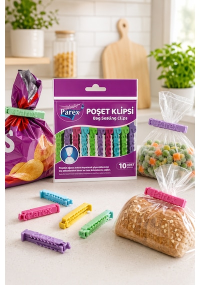 Butterfly Poşet Klipsi Üç Paket