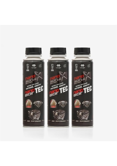 Nanobortex Motor Yağ Katkısı 300 Ml 3 Lü
