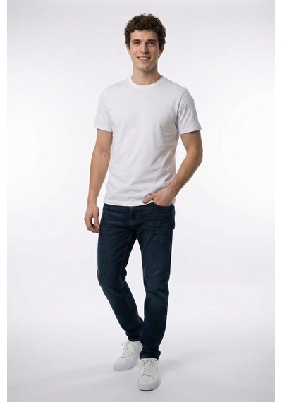 Loft Lf2042275 Erkek Kısa Kol T-shirt Beyaz
