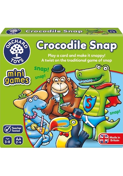 Orchard Crocodile Snap Mini Eğitici Kutu Oyunu 3 Yaş +