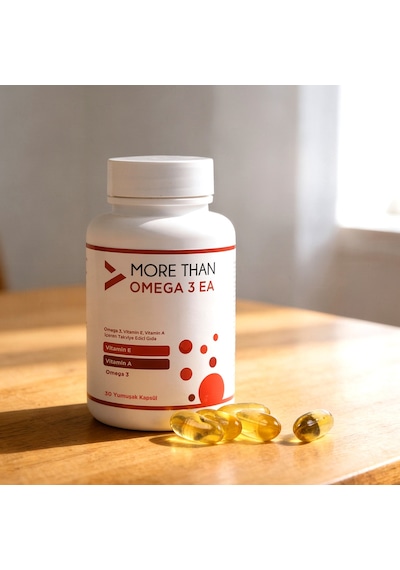 More Than Omega 3 EA Takviye Edici Gıda 30 Yumuşak Kapsül