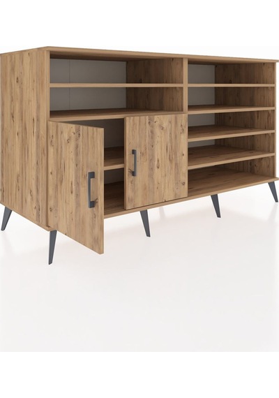 Kronos Konsol 7 Raflı 2 Kapaklı 176x59x99 Çam-çam/aytaşı Atlas Çam/aytası - Atlas Çam Kronos Konsol 7 Raflı 2 Kapaklı 176x59x99 Çam-çam/aytaşı Atlas Çam/aytası - Atlas Çam