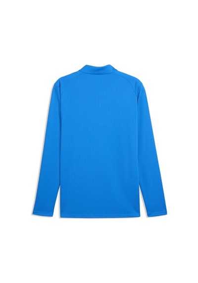 Puma Teamfinal26 Training 1/4 Zip Erkek Futbol Antrenman Uzun Kollu Tişört 65967902 Mavi