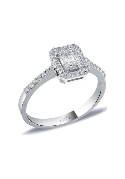 Lova 0,31 Karat Baget Pırlanta Yüzük - 1030245