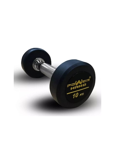 Powerhand Profesyonel Kauçuk Kaplı Dambıl 10 KG
