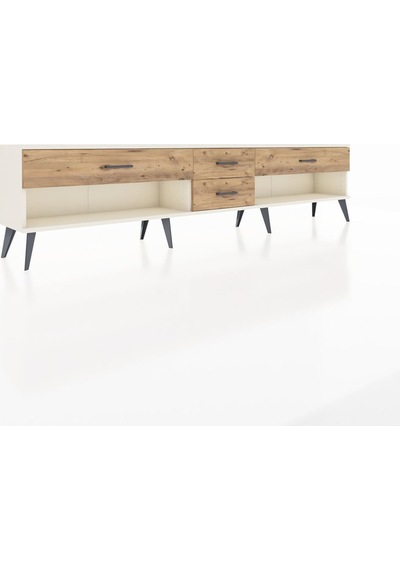 Arges Tv Ünitesi 4 Çekmeceli 220x30x51 Aytaşı-aytaşı/çam Aytası/atlas Çam - Aytası Arges Tv Ünitesi 4 Çekmeceli 220x30x51 Aytaşı-aytaşı/çam Aytası/atlas Çam - Aytası