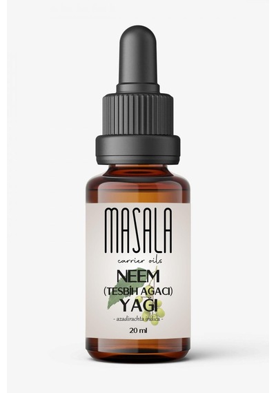 Masala Tesbih Ağacı Yağı 20 ML Soğuk Pres Neem Yağı (Neem Carrier Oil)