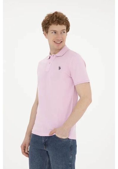 U.S. Polo Assn. Gtp04ıy026 Pembe Erkek Polo Yaka T-shirt Pu-8731 L