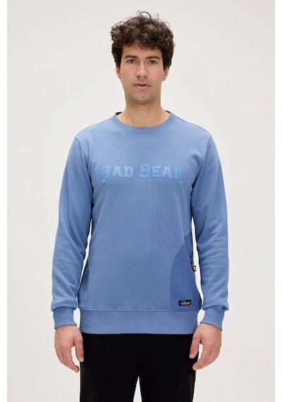 Bad Bear Marlow Element Mavi Erkek Sweatshirt Siyah