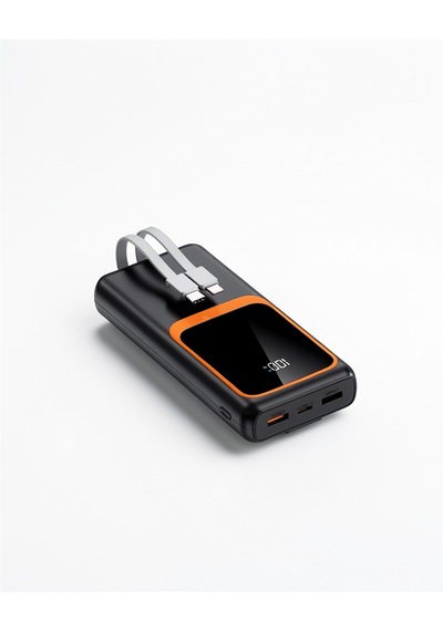 Dijital Ekranlı 20.000 Mah Powerbank 22.5w Hızlı Şarj + Çoklu Bağlantı Seçeneği Diğer 13254342