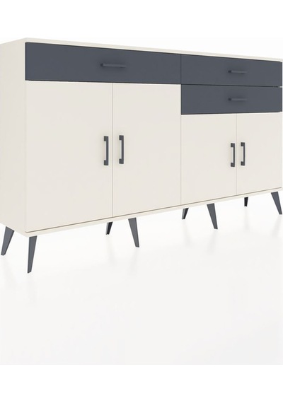 Arges Konsol 2 Raflı 3 Çekmeceli 4 Kapaklı 176x30x99 Aytaşı-aytaş Aytaşı-aytaşı/antrasit Arges Konsol 2 Raflı 3 Çekmeceli 4 Kapaklı 176x30x99 Aytaşı-aytaş Aytaşı-aytaşı/antrasit