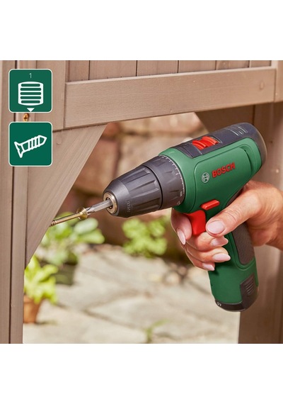 Akülü Delme/vidalama Makinesi Easydrill 1200 1 Adet Akü, 12 Volt Sistem, Takım Çantası İçinde