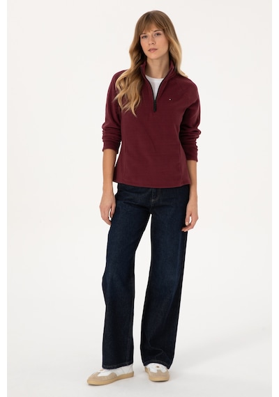 U.s. Polo Assn. Kadın Plum Sweatshirt 50316714-vr177 New Plum