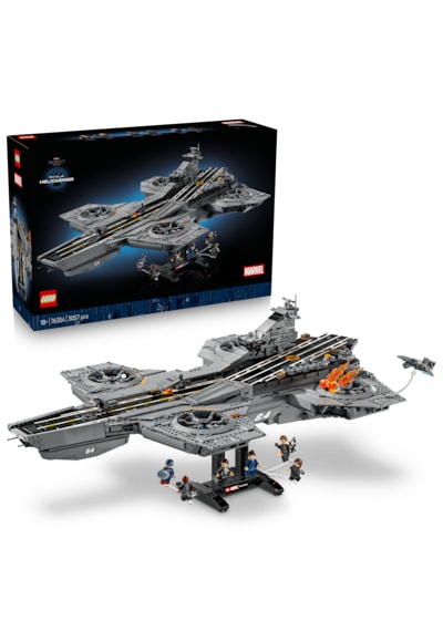 LEGO® ǀ Marvel S.H.I.E.L.D. Helikoptaşır 76354 - Yetişkinler için 6 Minifigür İçeren Koleksiyonluk Model Yapım Seti (3057 Parça)