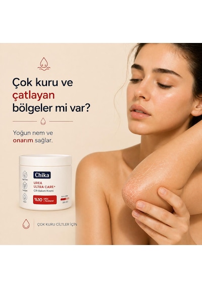 Chika Med + Urea Cilt Yenileyici Nemlendirici Krem 400 Ml