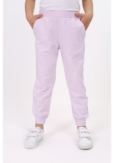 Toontoy Kız Çocuk Beli Paçası Ribanalı Cepli Basic Jogger Eşofman Altı 2 İplik Açık Lila Toontoy Kız Çocuk Beli Paçası Ribanalı Cepli Basic Jogger Eşofman Altı 2 İplik Açık Lila