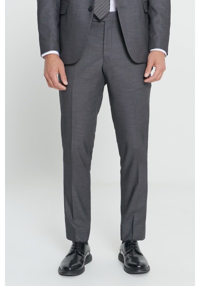 AC&Co / Altınyıldız Classics Erkek Antrasıt Slim Fit Dar Kesim Mono Yaka Desenli Takım Elbise Antrasıt AC&Co / Altınyıldız Classics Erkek Antrasıt Slim Fit Dar Kesim Mono Yaka Desenli Takım Elbise Antrasıt